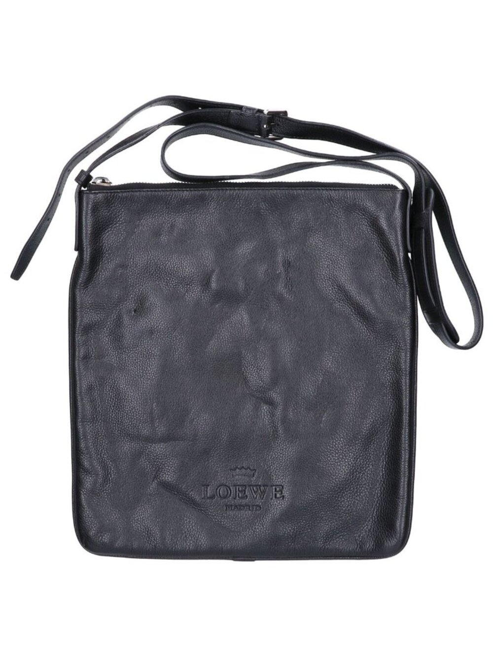 Loewe Leather Logo Messenger